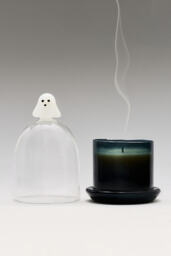 Ghost Icon Cloche Gourmand Sugared Walnut & Spice Glass Candle - thumbnail 4