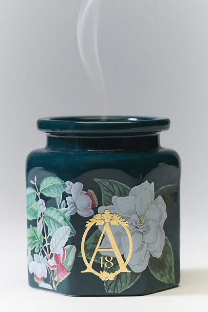 Apothecary 18 Floral Night Gardenia Ceramic Candle - image 1