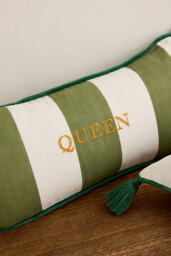 Anna + Nina Tasseled Queen Cushion - thumbnail 2