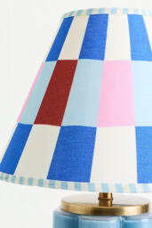 Damson Madder Geometric Printed Empire Lamp Shade - thumbnail 5
