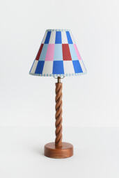 Damson Madder Geometric Printed Empire Lamp Shade - thumbnail 9