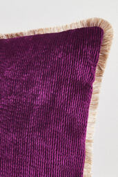 Valentina Washed Velvet Cushion - thumbnail 4