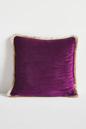 Valentina Washed Velvet Cushion - thumbnail 3