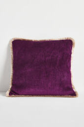 Valentina Washed Velvet Cushion - thumbnail 1