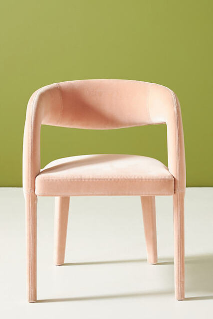 Velvet Hagen Dining Chair - image 1