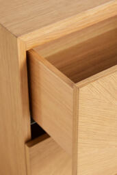 Hugo Oak Bedside Table - thumbnail 5
