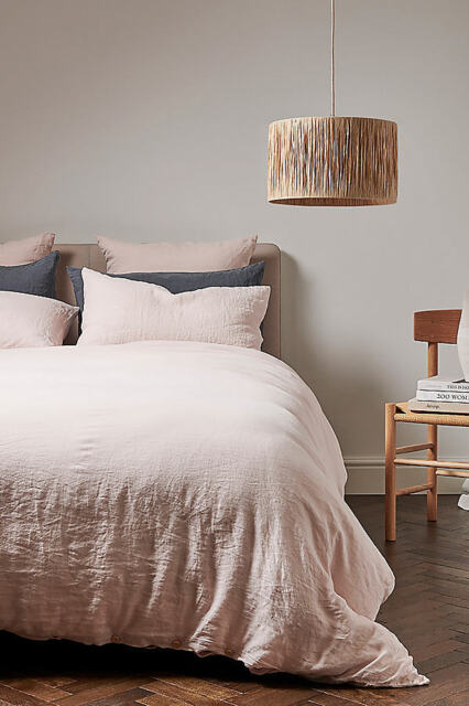 Bedfolk Rose Linen Pillowcases, Set of 2 - image 1
