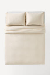 Ruffled Spa Sateen Duvet Cover - thumbnail 1