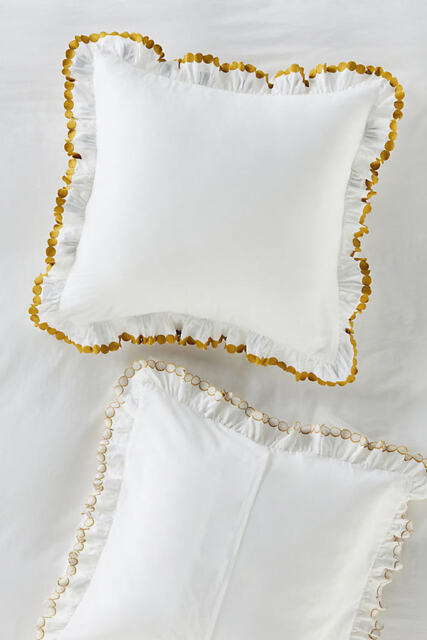 Maeve Liet Cotton Sateen Embroidered Cushion Cover - image 1