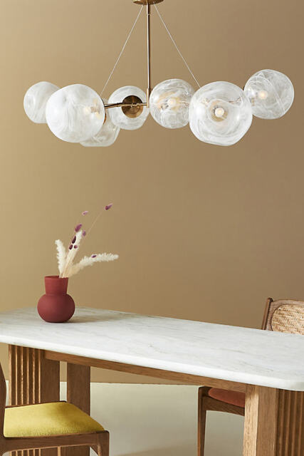 Cloud Chandelier Glass Ceiling Light - image 1
