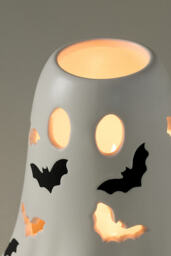 Ghost Ceramic Hurricane Candle Holder - thumbnail 8