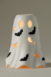 Ghost Ceramic Hurricane Candle Holder - thumbnail 7
