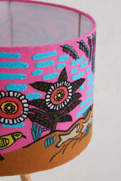 Applique Imagined World Lamp Shade - thumbnail 3