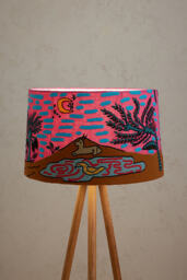 Applique Imagined World Lamp Shade - thumbnail 2