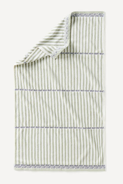 Evita Cotton Striped Woven Towel Collection - image 1