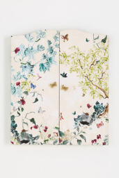 3-Panel Fabric Wall Mirror - thumbnail 4