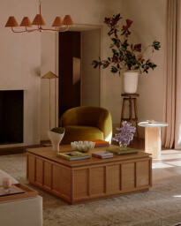 Tall Infinity Glass Side Table - thumbnail 8