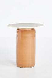 Tall Infinity Glass Side Table - thumbnail 5