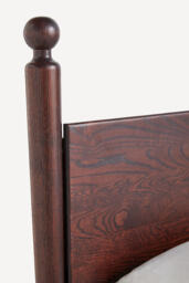 Roma Oak Bed - thumbnail 4