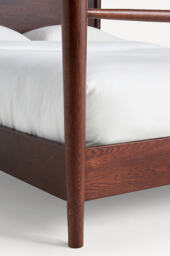 Roma Oak Bed - thumbnail 6