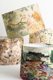 Printed Fabric Lamp Shade - thumbnail 5