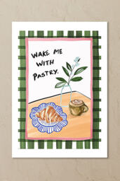 East End Prints Wake Me With a Pastry Wall Art Print - thumbnail 2