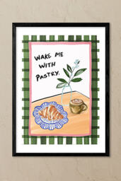 East End Prints Wake Me With a Pastry Wall Art Print - thumbnail 1