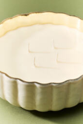 Capri Blue Volcano Scalloped Capiz Glass Candle - thumbnail 7
