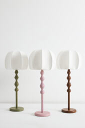 LALA Reimagined Large Wood Table Lamp - thumbnail 4