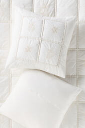 Vienne Cotton Floral Embroidered Cushion Cover