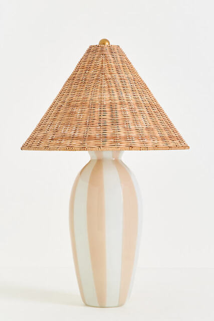 Woven Rattan Empire Lamp Shade - image 1
