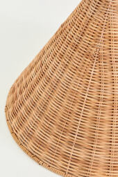 Woven Rattan Empire Lamp Shade - thumbnail 3
