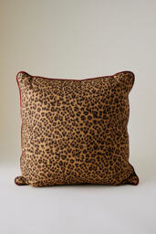 Anna + Nina Leopard Print Cushion - thumbnail 3