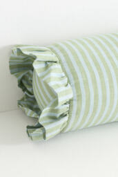 Elin Cotton Striped Extra-Long Bolster Cushion - thumbnail 3