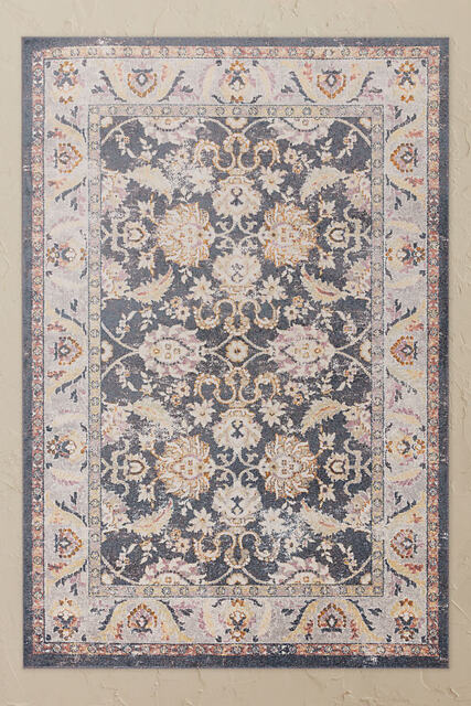 Flores Farah Classic Persian Border Rug - image 1