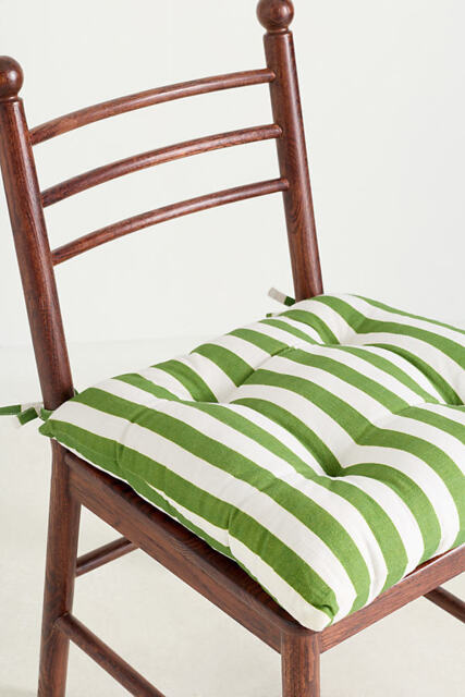 Roma Dining Chair Leora Block Print Cushion - image 1