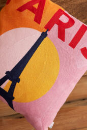 The Pillow Drop Paris Square Cushion - thumbnail 2