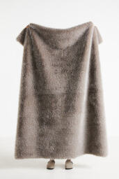 The Chloe Tipped Faux-Fur Throw Blanket