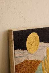 Embroidered Cactus Wall Art - thumbnail 2