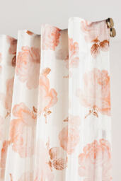 Cassandra Floral Sheer Printed Curtain - thumbnail 2