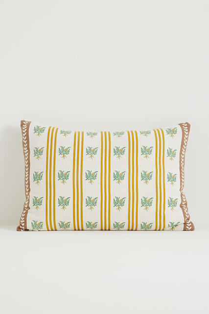 Tess Cotton-Linen Cushion - image 1
