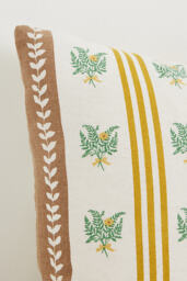 Tess Cotton-Linen Cushion - thumbnail 4