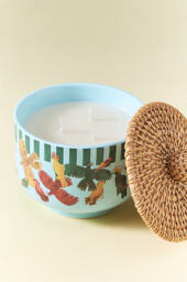 Farm Rio x Anthropologie Fresh Ocean Waves & Bergamot Ceramic Candle - thumbnail 6
