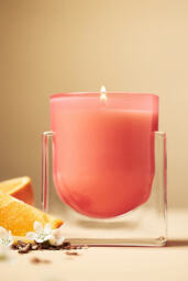 Found Notes Floral Orange Blossom & Santal Glass Candle - thumbnail 1