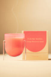 Found Notes Floral Orange Blossom & Santal Glass Candle - thumbnail 4