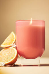 Found Notes Floral Orange Blossom & Santal Glass Candle - thumbnail 3