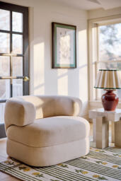 Emilia Swivel Chair - thumbnail 1