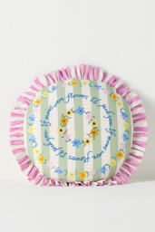 Mother's Day Cotton Embroidered Printed Floral Cushion - thumbnail 2