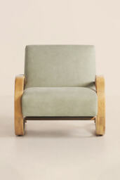 Herbin Leather Lounge Chair - thumbnail 2
