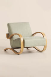 Herbin Leather Lounge Chair - thumbnail 3